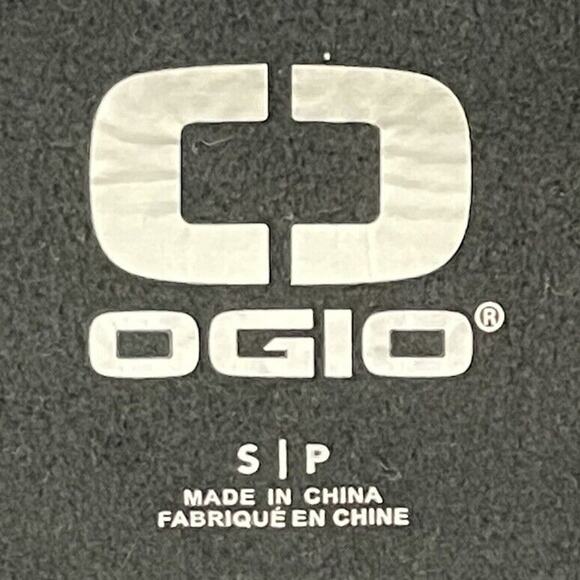 OGIO Grit Fleece Jacket Womens Small Black Knit Full Zip Embroidered Logo - Picture 2 of 16
